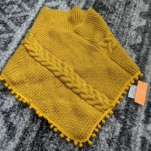 Mustard color shawl